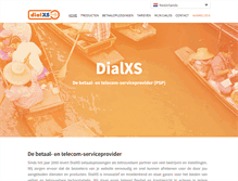 Tablet Screenshot of dialxs.nl